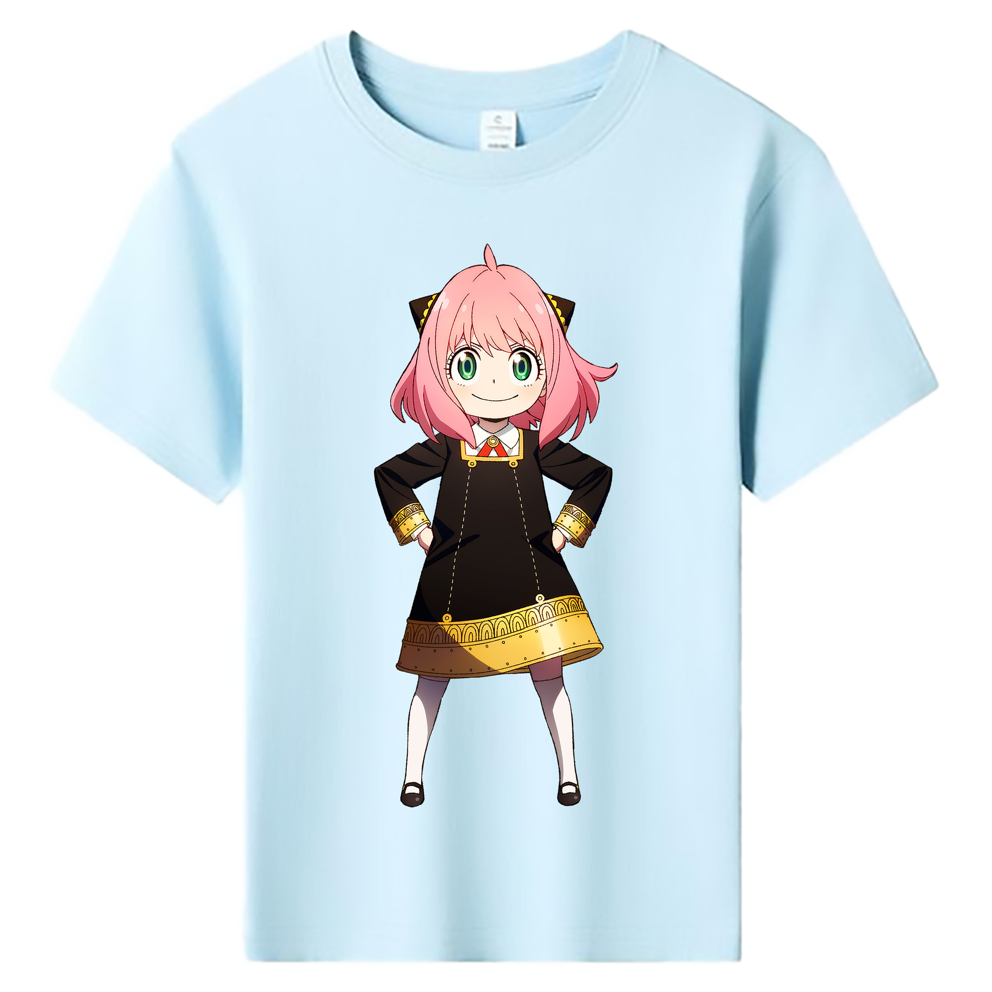 （画像用） SPY×FAMILY间谍家家酒 綿100％キッズTシャツ（フロントプリント）